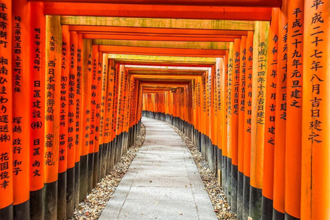 Osaka: tour privato di Kyoto e Nara con servizio di pick-up in hotel