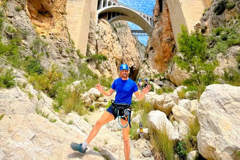 Alicante: Dry Canyoning in the Mascarat in Calpe-Altea