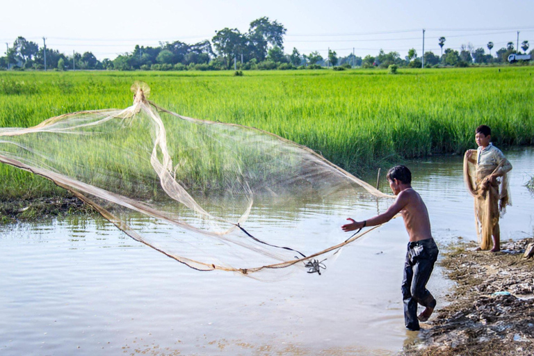 Battambang Afternoon Countryside, BambooTrain & BatCaveTour Afternoon Countryside, Bamboo Train & Bat Cave Tour