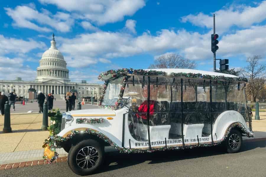 Washington DC: Geführte Tag- und Nachttour zu den Sehenswürdigkeiten mit E-Cart. Foto: GetYourGuide