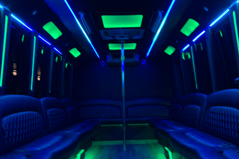 Las Vegas : Visite privée en bus du Strip de Las Vegas avec champagne