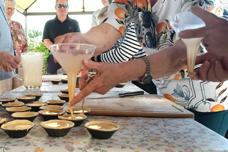 在波尔图与伊莎贝尔和若热一起烹饪葡式蛋挞在波尔图与Isabel和Jorge一起学做葡式蛋挞