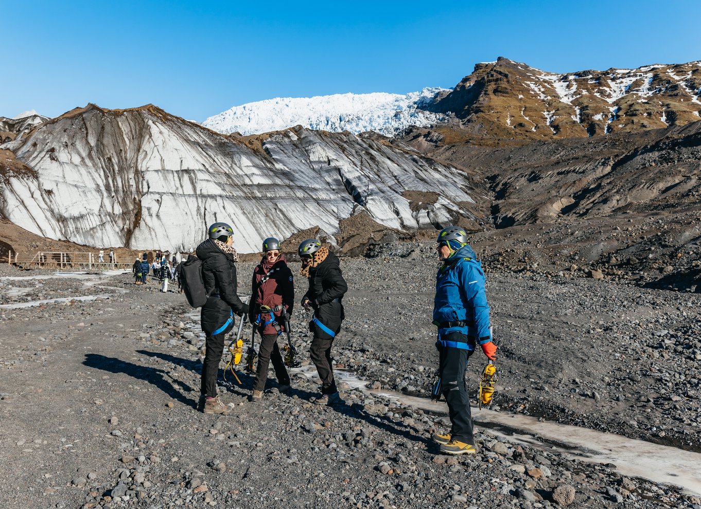 Skaftafell Nationalpark: Falljokull-gletsjeren - let vandretur