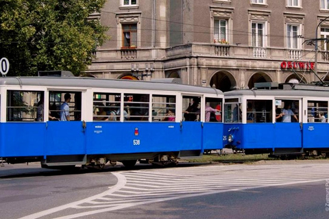 Krakow: Communist History Experience Tour Electric Golf Cart Shared Nowa Huta Tour by Golf Cart (Audio Guide)