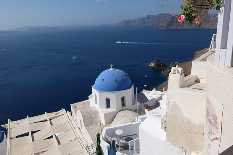 Visite unique de 3 heures de Santorin pour les passagers d&#039;un bateau de croisière