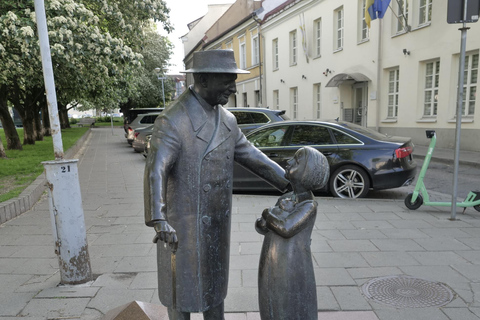 Audiovisning av den södra delen av Vilnius gamla stad