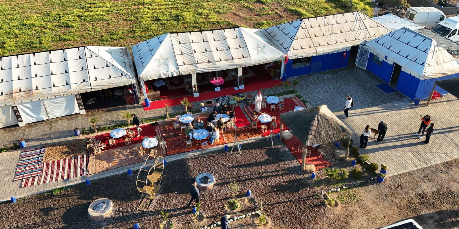 Marrakech: Hot Air Balloon Ride with Rooftop Breakfast