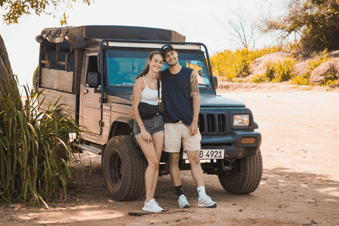 Habarana: Safari di mezza giornata all&#039;Hurulu Eco Park con servizio di prelievo in hotel