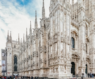 Milaan: ticket voor de kathedraal en dakterras