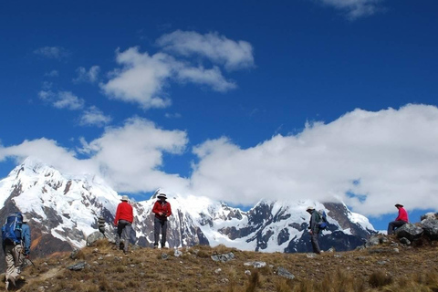 Da Huaraz: Trekking Santa Cruz-Llanganuco 4 giorni/3 notti