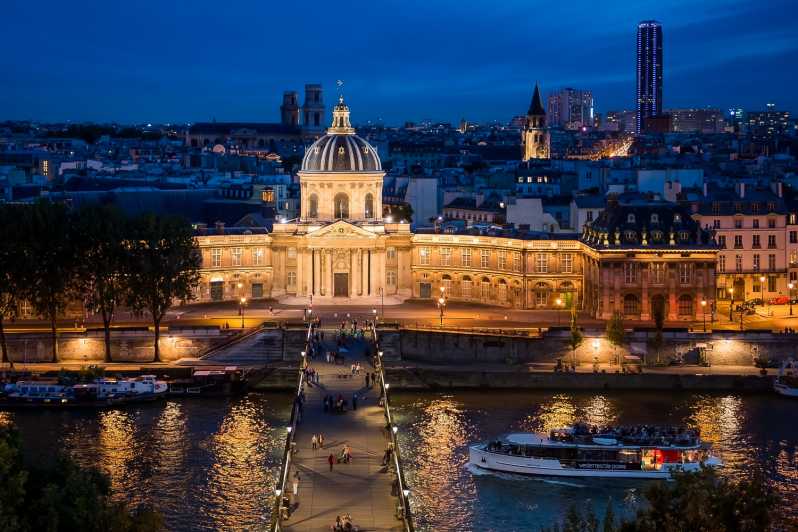 paris sunset cruise on the seine river with aperitif