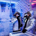 Barcellona: Icebar sulla spiaggia + 1 drink