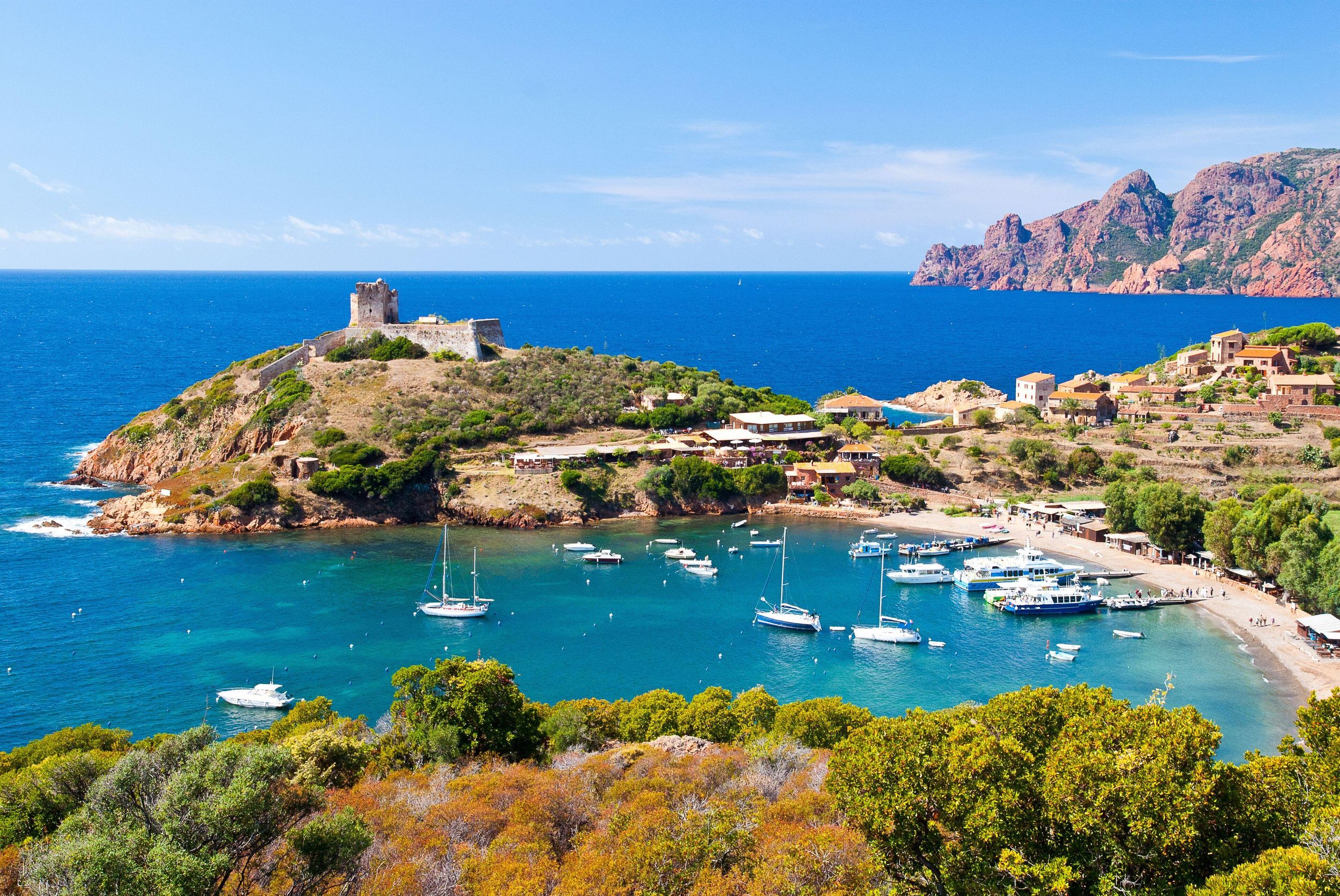 Ausflug auf dem Meer: Naturschutzgebiet Scandola, Girolata, Calanches de Piana