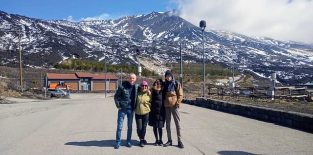 From Catania, Acireale, Giarre: Mount Etna Half-Day Trip