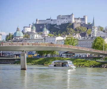 Salzburg: Boat Ride on the Salzach River