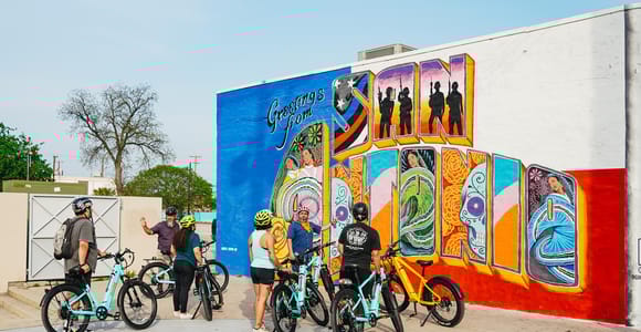 San Antonio: Murals & Hidden Gems E-Bike Tour