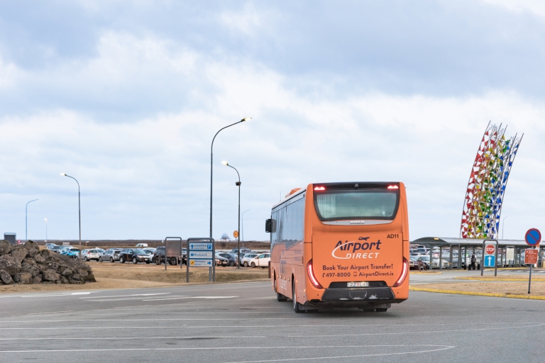 Flughafen Keflavík (KEF): Bustransfer nach/von ReykjavikBustransfer zwischen dem Flughafen Keflavík und Reykjavík