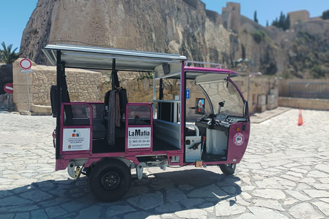 Alicante: Tuk Tuk Tour Electric 60 minut Elektryczny