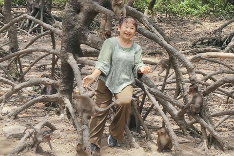 Visite d&#039;une jounée de la forêt de mangroves de Can Gio et de l&#039;île aux singes