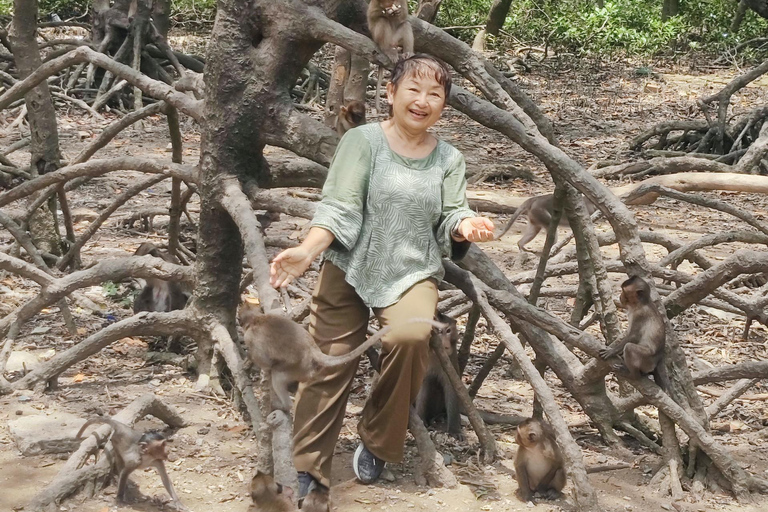 Visite d&#039;une jounée de la forêt de mangroves de Can Gio et de l&#039;île aux singes