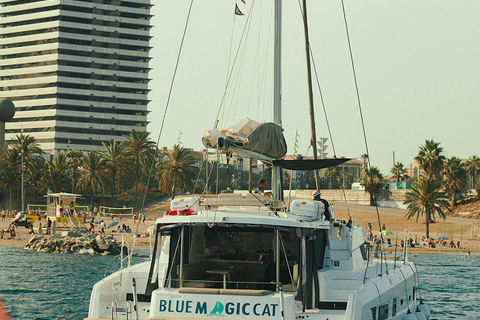 Barcelona: Privé-luxe catamaran