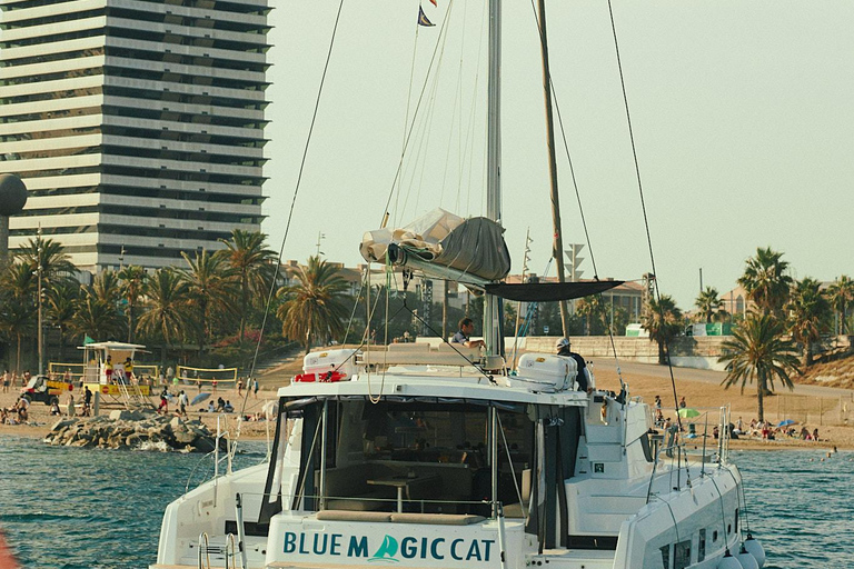 Barcelona: Privé-luxe catamaran