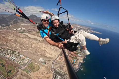 Tenerife: Paragliden met Nationaal Kampioen Paragliding