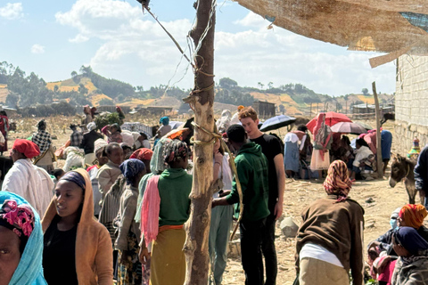 Addis Ababa: Wenchi Crater Lake Tour with Local Market
