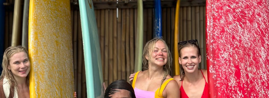 Bali : Cours de surf pour débutants et intermédiaires à Canggu