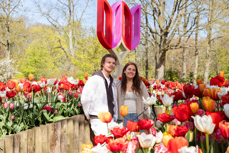 From Rotterdam: Luxury Bus Tour with Keukenhof Ticket