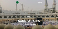 Hajj Umrah Saudi-Arabien Reise-eSIM-Plan für mobile Daten - Hizvo