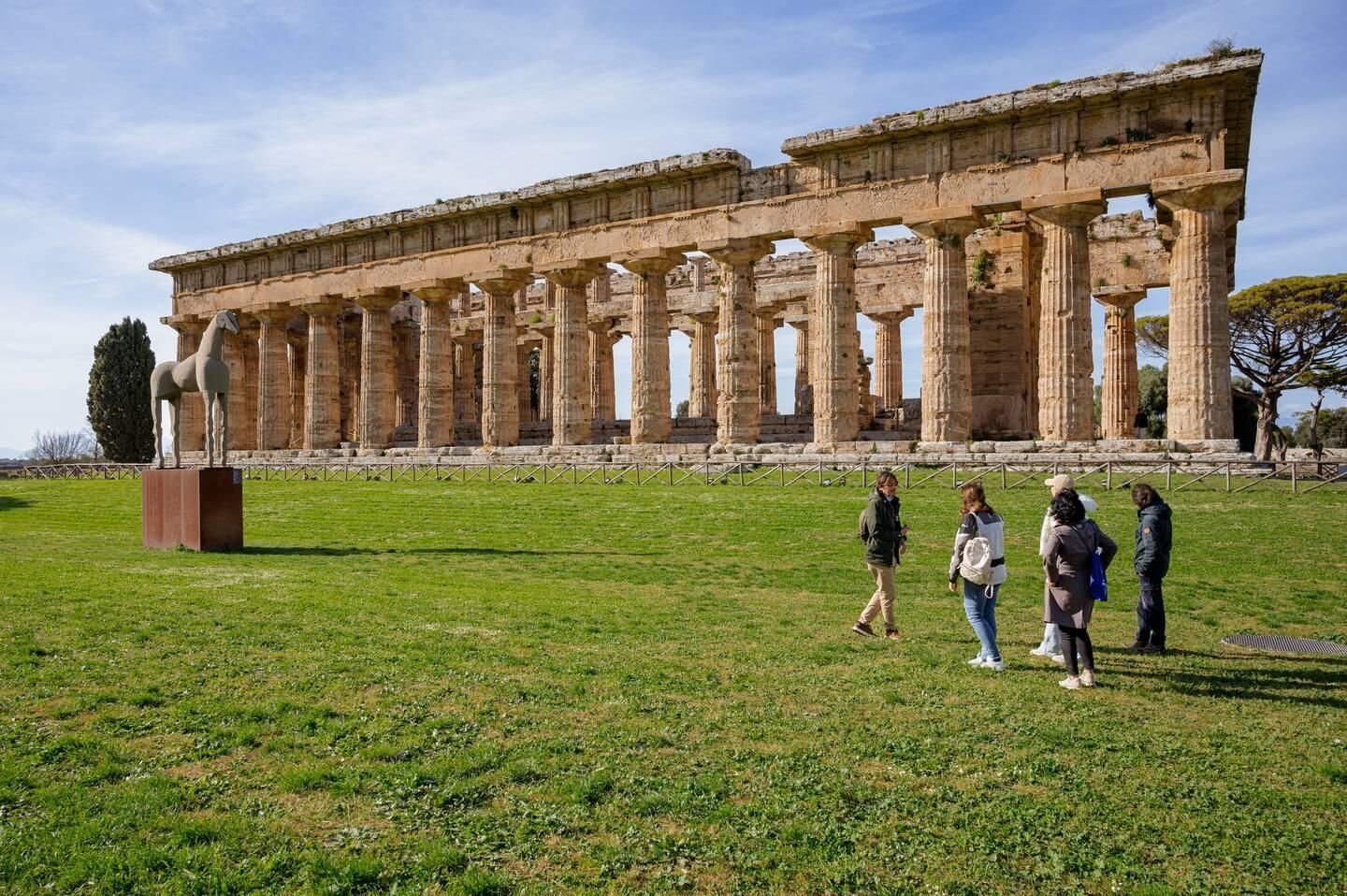 Paestum: Park und Museum unter der Leitung eines Archäologen