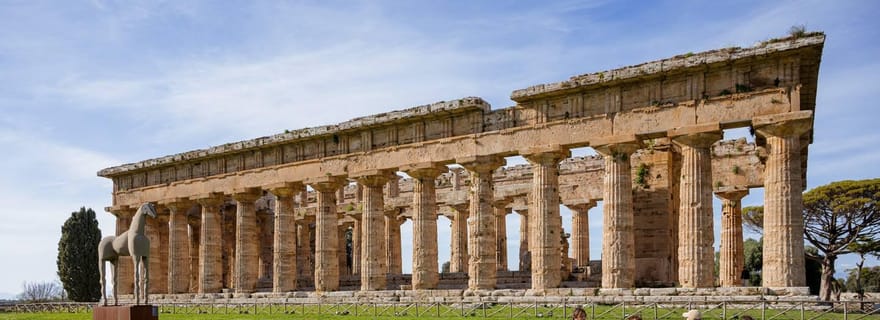 Paestum : parc et musée guidés par un archéologue