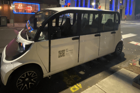 Tour di Philadelphia al chiaro di luna con carrello elettrico