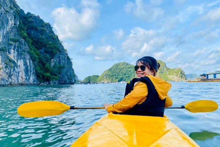 Zatoka Ha Long 8-godzinna codzienna wycieczka na LA CASTA DAILY CRUISEUsługa transferu Hanoi - Halong wliczona w cenę