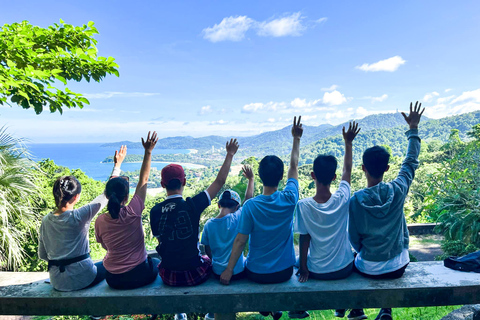 Phuket : Vue de Big Bhudda, Wat Chalong, visite guidée de la vieille villeVisite de l&#039;après-midi