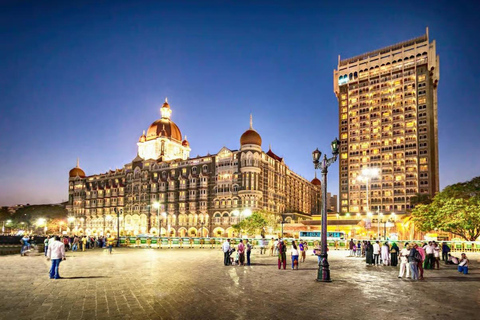 Mumbai: privéavond sightseeingtour met dinerMumbai: Private Night Sightseeing Tour with Dinner