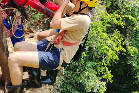 Cueva de Jomblang, cueva de Pindul y excursión en tubo por el río Oyo