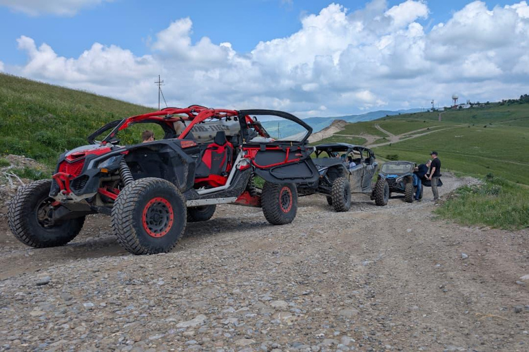 Tbilisi: Buggy Off-Road Adventure with Pickup. PRivat This option is priced per bag.