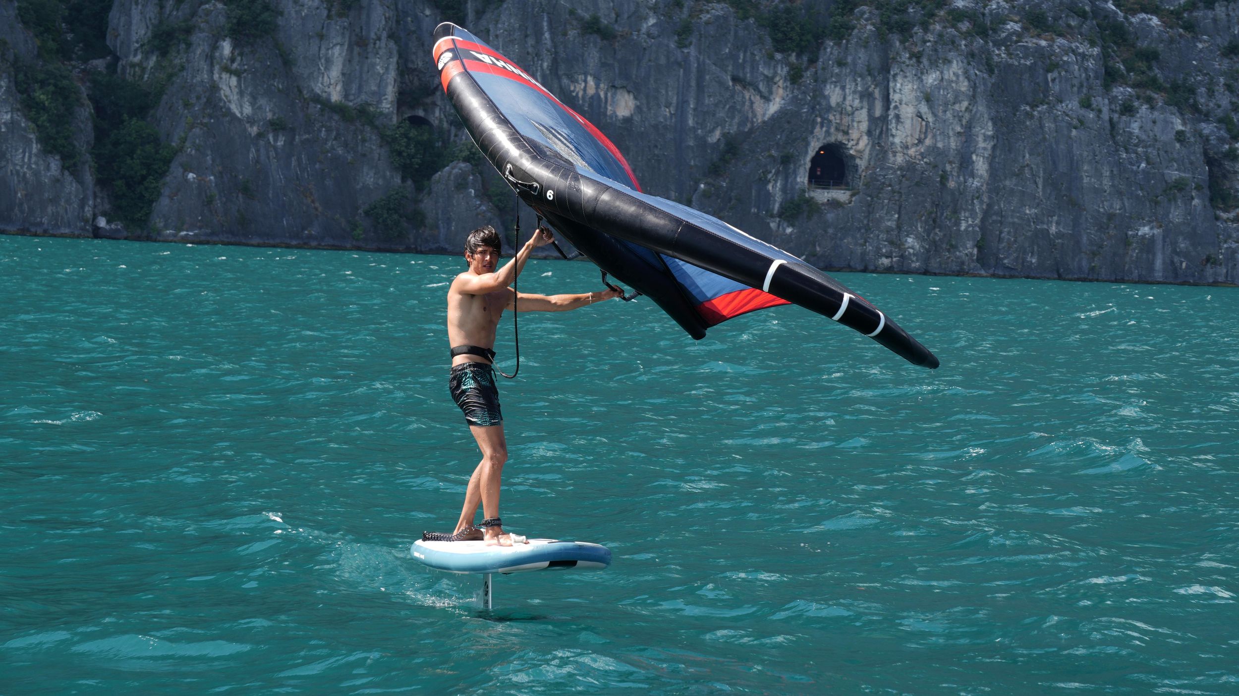 Brenzone sul Garda: Wingfoil-Kurs für Anfänger mit Experte