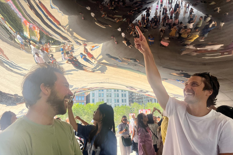 Chicago : Minibus de luxe + visite architecturale en bateau fluvial