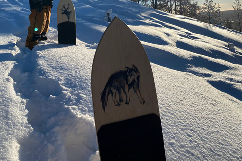 Rovaniemi: Snow Surfing Experience with Hotel Pickup