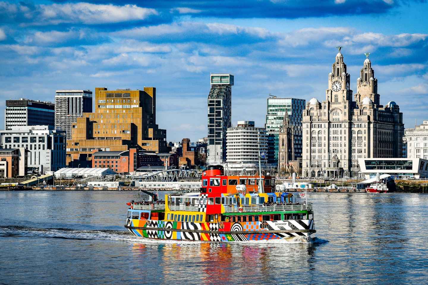 Liverpool: Sightseeing River Cruise on the Mersey River