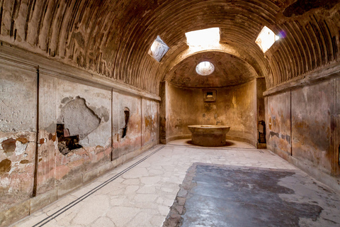 From Naples: Pompeii and Vesuvius Tour with LunchRegular Group Tour