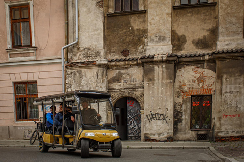 Cracovie : Visite touristique régulière de la ville en voiturette de golf