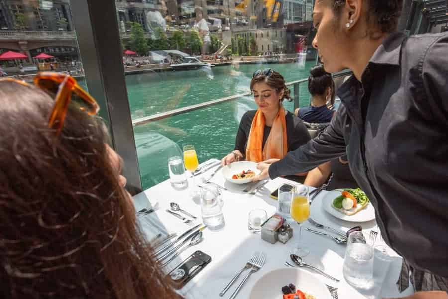 Chicago: Thanksgiving-Bootsfahrt mit Gourmet-Mittagessen
