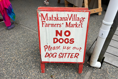 De Auckland: MERCADO DA VILA DE MATAKANA E PASSEIO DE VINHO/ESCULTURA