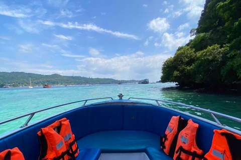 Ko Lanta: Dagsutflykt med snorkling till Phi Phi och Bamboo Islands