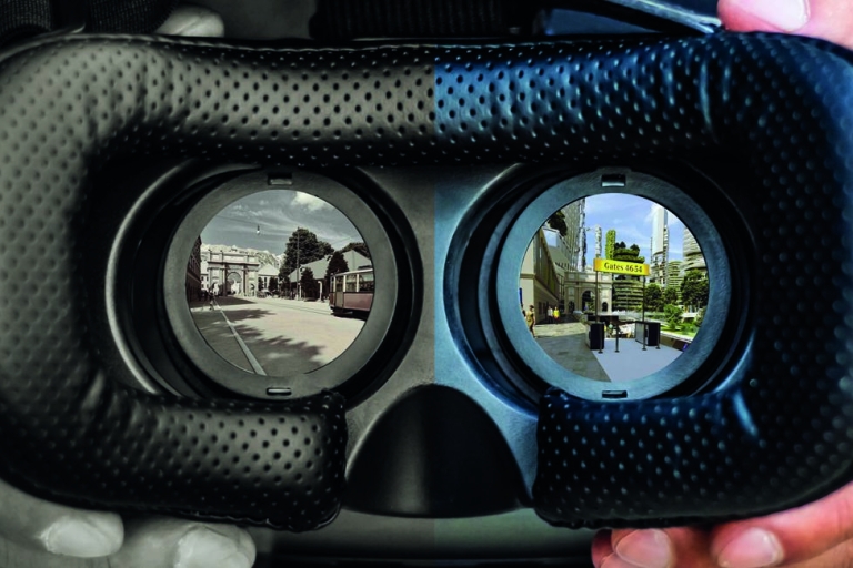 Salzburg: Geführter Stadtrundgang mit Virtual RealityGeführte VR-Tour Salzburg