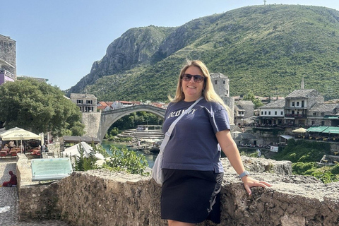 From Sarajevo: Mostar, Blagaj, Waterfalls, Pocitelj & Konjic Tour in English Without Entry Fees